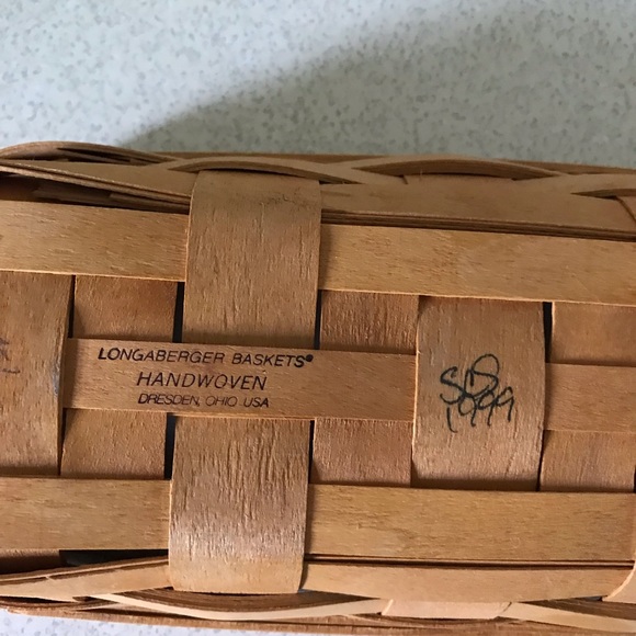 ‼️SOLD‼️ Longaberger Button & Cracker basket lot - Picture 6 of 15